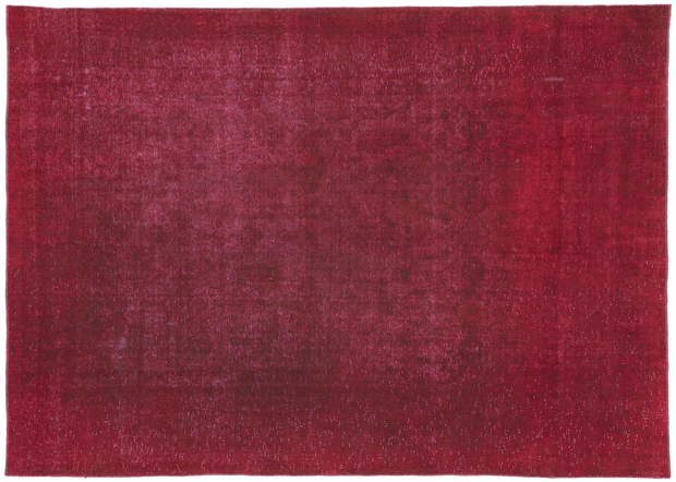8 x 12 Vintage Red Overdyed Rug 60763