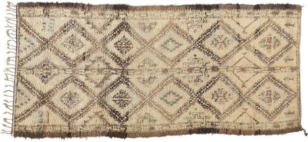 6 x 13 Vintage Beni MGuild Moroccan Rug 20661