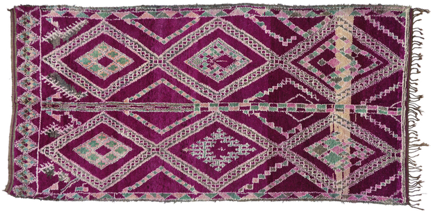 6 x 12 Vintage Moroccan Rug 20684