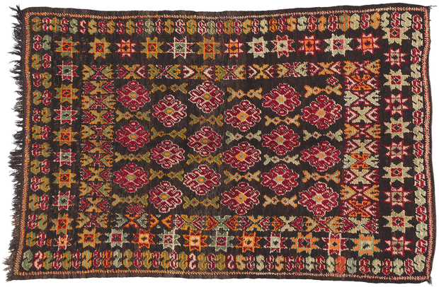 6 x 9 Vintage Beni MGuild Moroccan Rug 20722