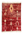 7 x 10 Vintage Red Beni Mrirt Moroccan Rug 20732