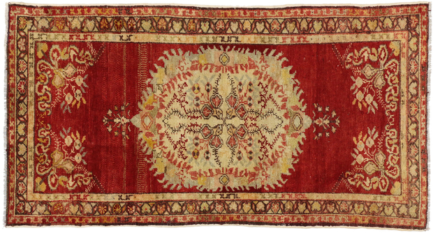 3 x 6 Vintage Oushak Rug 52329