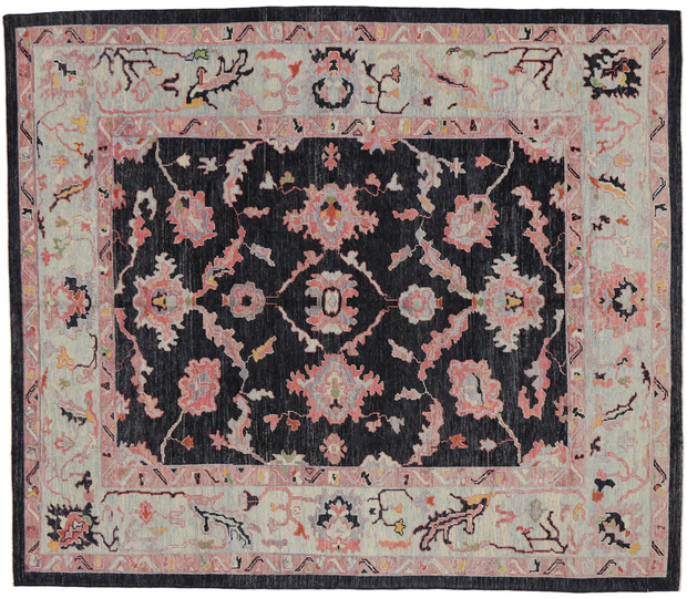 10 x 11 Colorful Oushak Rug 52375