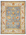 11 x 15 Colorful Turkish Blue Oushak Rug 52368