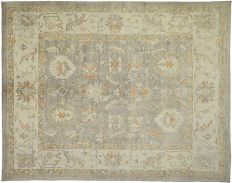 11 x 14 Turkish Oushak Rug 52369