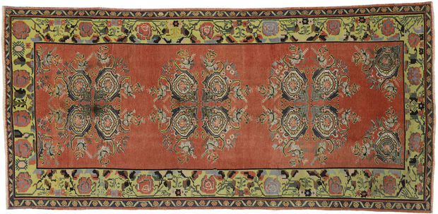 5 x 10 Vintage Oushak Rug 52392