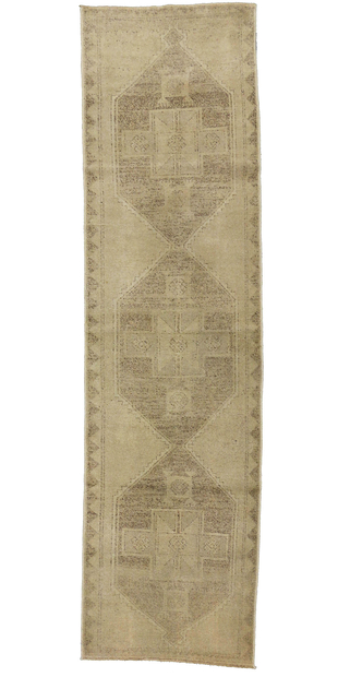 3 x 13 Vintage Turkish Oushak Rug 50830