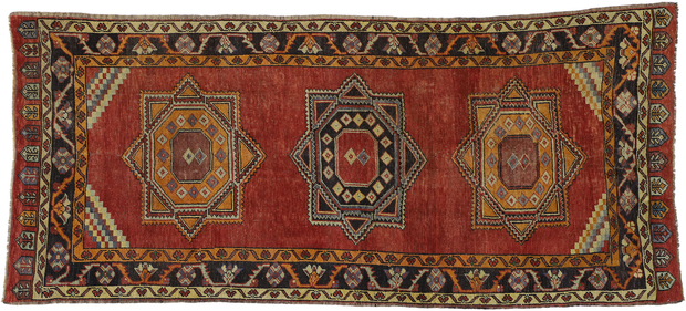 5 x 10 Vintage Turkish Oushak Rug 52400