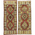 4 x 9 Vintage Turkish Oushak Rug 52412 Matching Pair