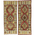 4 x 9 Vintage Turkish Oushak Rug 52413 Matching Pair