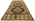 4 x 9 Vintage Turkish Oushak Rug 52413
