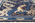 6 x 12 Antique Blue Chinese Baotou Pictorial Rug 77215