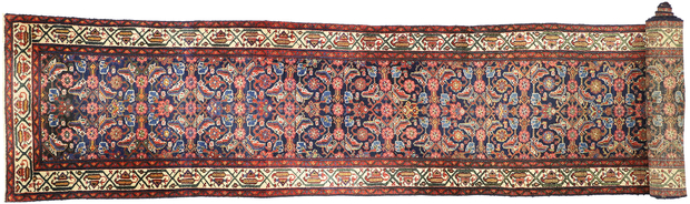 3 x 20 Antique Persian Malayer Rug 77217