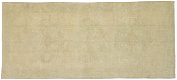 5 x 11 Neutral Muted Oushak Rug 52503