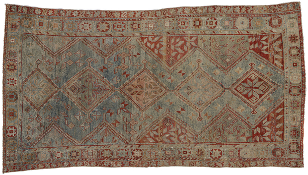 5 x 8 Antique Persian Shiraz Rug 52455