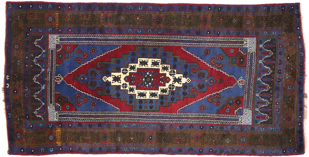 5 x 10 Vintage Oushak Rug 77226