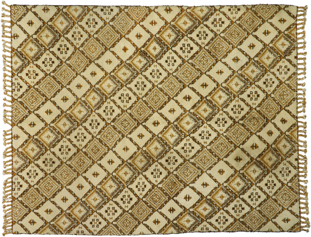 12 x 15 Vintage Rabat Moroccan Rug 77252