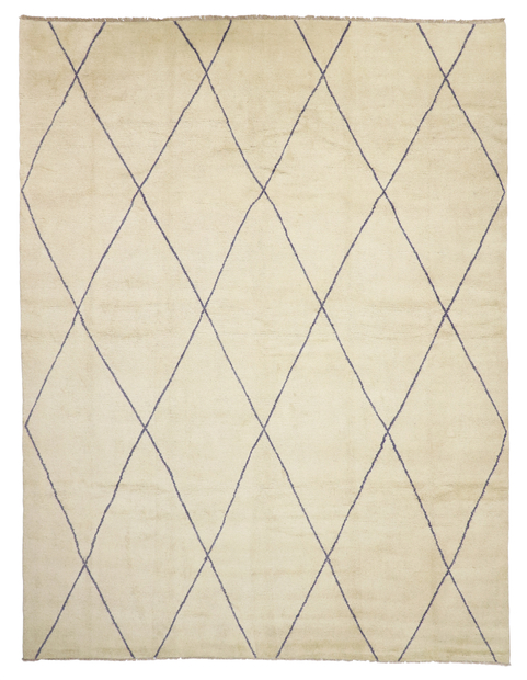 12 x 16 Organic Modern Moroccan Area Rug 80506