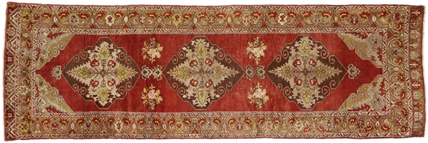 4 x 11 Vintage Oushak Rug 77291