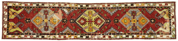 3 x 12 Vintage Oushak Rug 77279