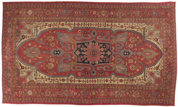 11 x 19 Antique Persian Bakshaish Rug 77359