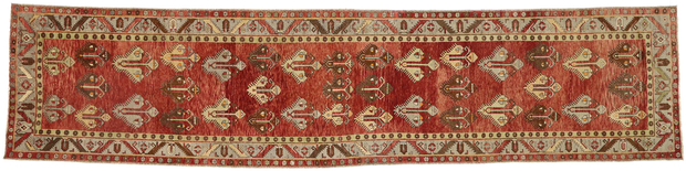 5 x 20 Vintage Oushak Rug 50915