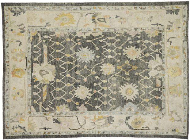 9 x 12 Modern Oushak Rug 52643