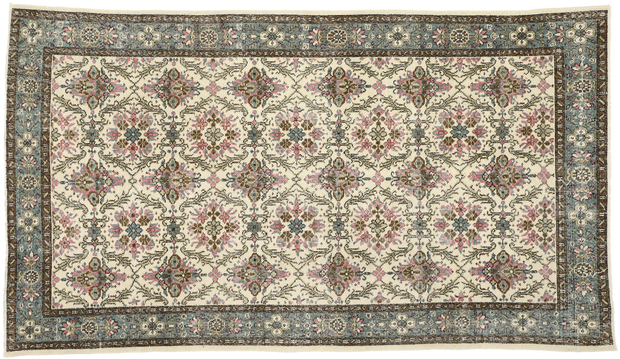 6 x 10 Zeki Muren Vintage Turkish Sivas Rug 52573