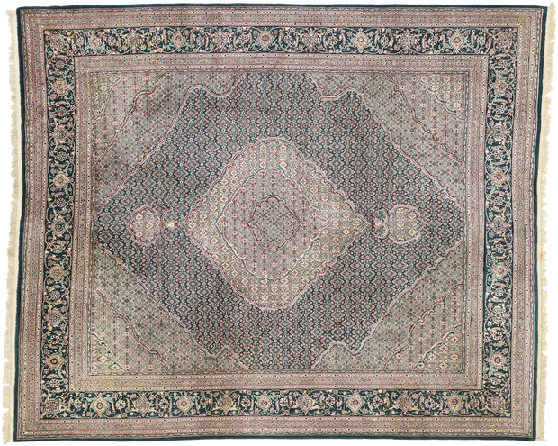 8 x 9 Vintage Tabriz Rug 77378