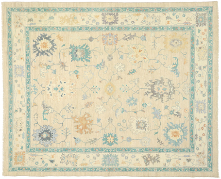 10 x 12 Contemporary Oushak Rug 80550