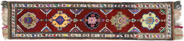 3 x 13 Vintage Oushak Rug 52718