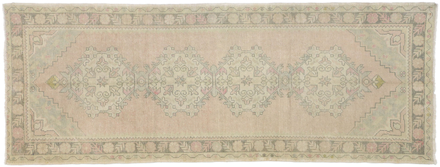 3 x 9 Vintage Oushak Rug 52720