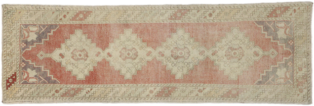 3 x 10 Vintage Oushak Rug 52721