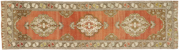 4 x 13 Vintage Oushak Rug 52741