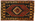 2 x 3 Vintage Turkish Yastik Rug 50935