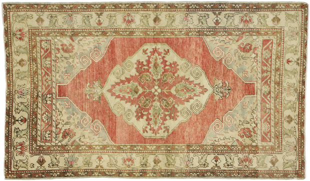 3 x 6 Vintage Oushak Rug 52706