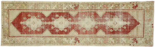 3 x 11 Vintage Oushak Rug 52719