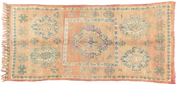 6 x 13 Vintage Boujad Moroccan Rug 20936