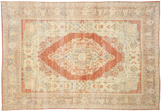 10 x 15 Vintage Mahal Rug 52783