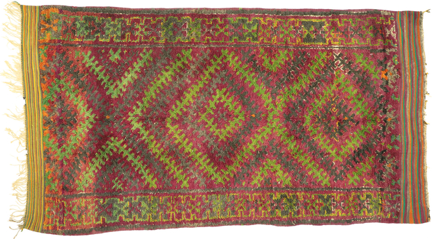 7 x 12 Vintage Moroccan Rug 20971