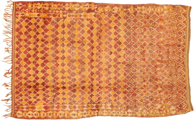 7 x 10 Vintage Boujad Moroccan Rug 21028