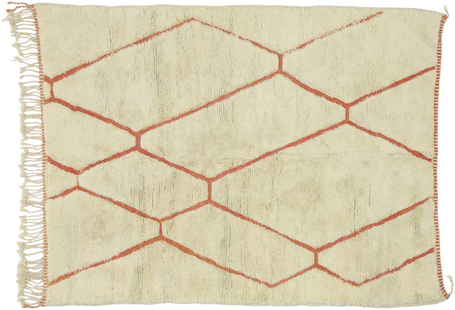 5 x 7 Contemporary Moroccan Rug 21035