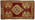 2 x 3 Vintage Turkish Yastik Rug 50955