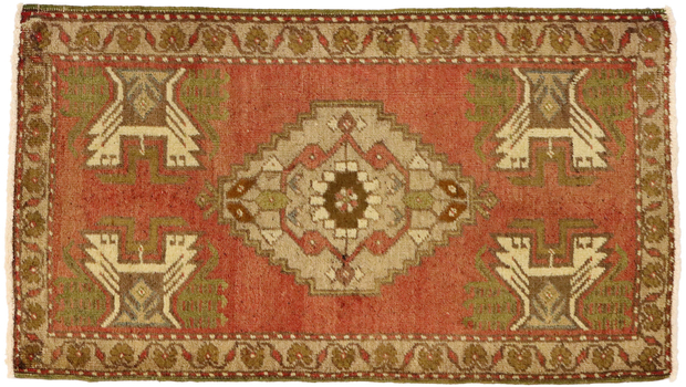 2 x 3 Vintage Oushak Rug 50958