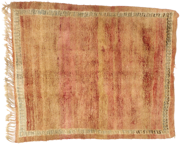 6 x 7 Vintage Beni Mrirt Moroccan Rug 20907