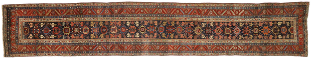 3 x 17 Vintage Heriz Rug 77395