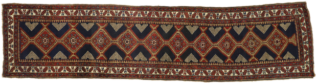 3 x 14 Vintage Heriz Rug 77396