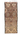 7 x 17 Vintage Brown Beni MGuild Moroccan Rug 21022