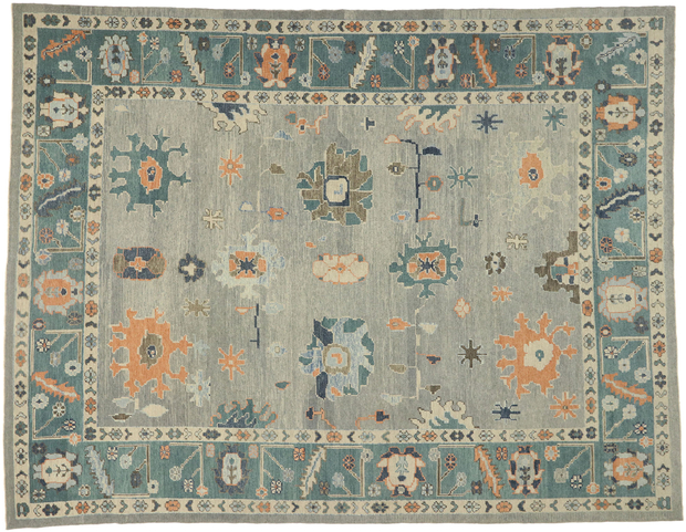 12 x 16 Colorful Oushak Rug 52812