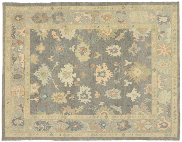 9 x 12 Colorful Oushak Rug 52944